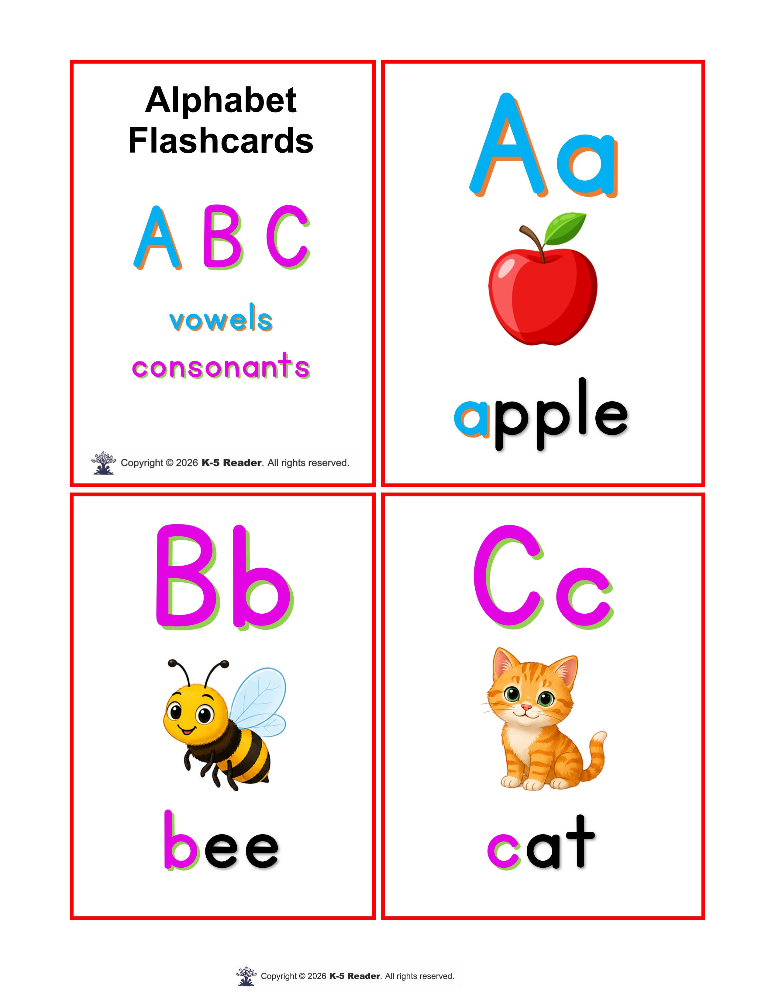 ABC Posters & Flashcards