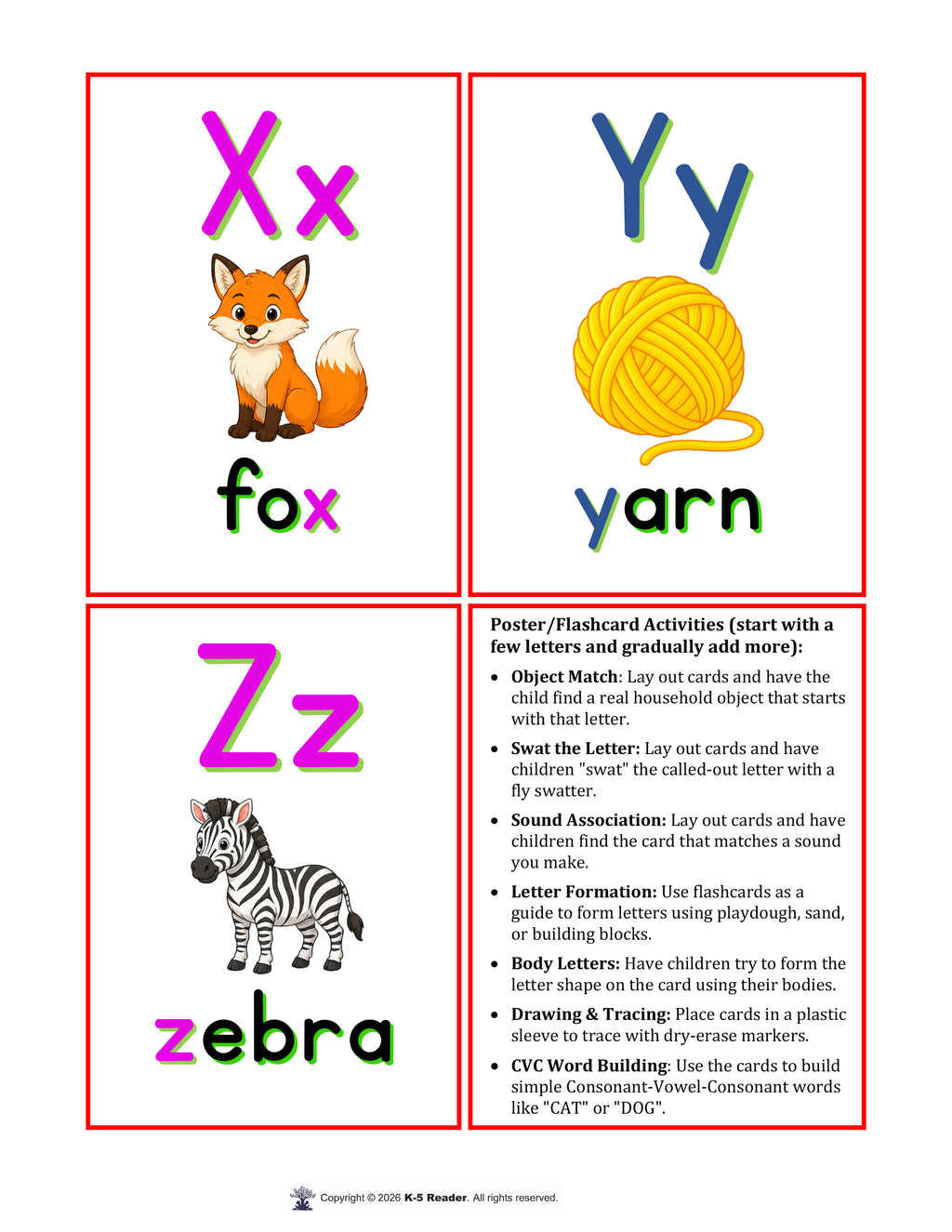 ABC Posters & Flashcards